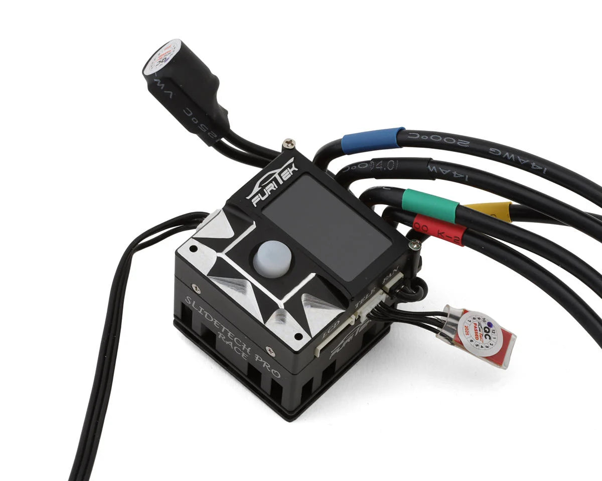 FURITEK FUR-2717 SLIDETECH RACE 1/10 160A SENSORED ESC W/ OLED & INTERNAL FAN – Stock/Mod Competition ESC