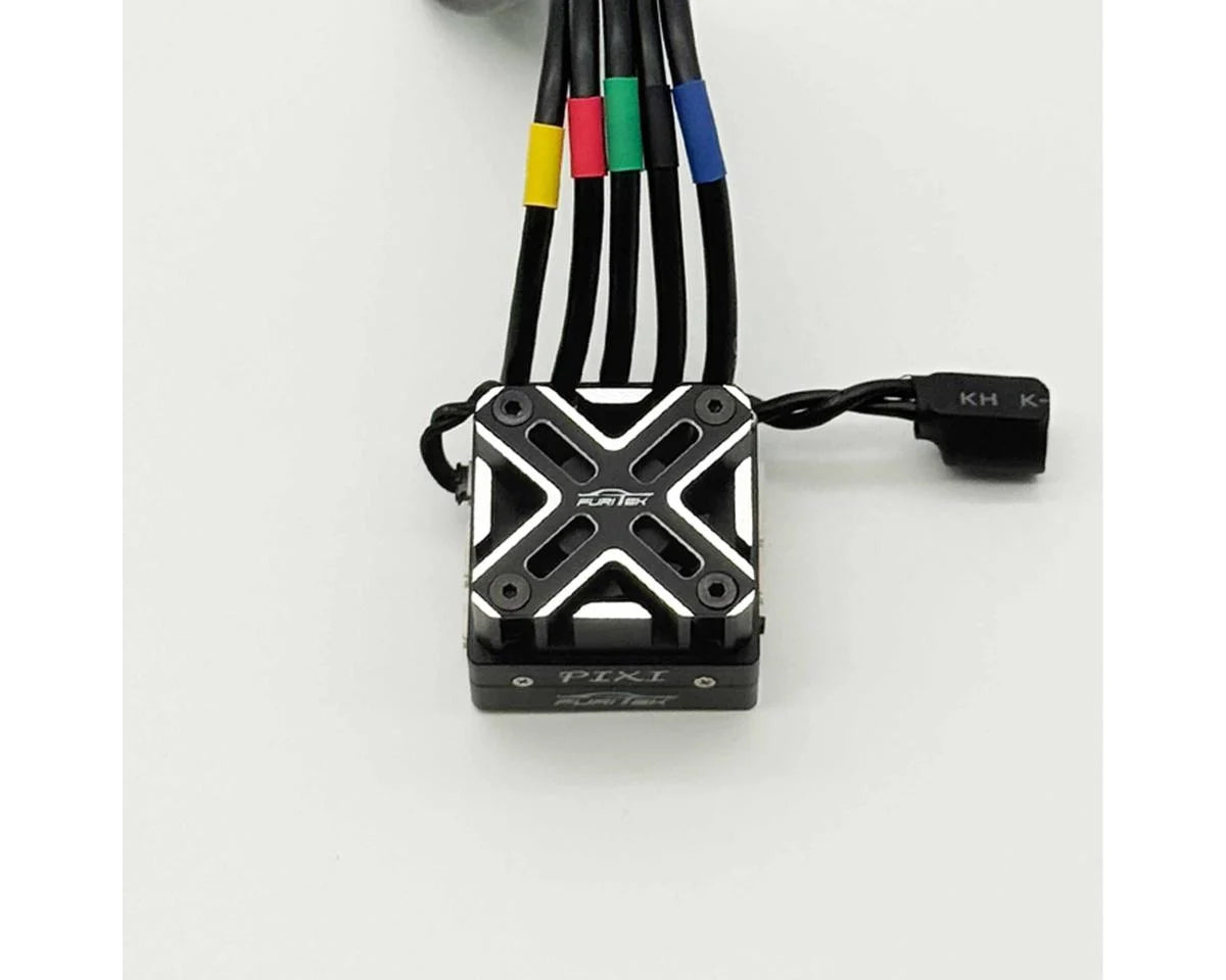 Furitek FUR-2731 PIXI Drift w/ WiFi Module & FAN – Sensored ESC for 1/10 Cars Black