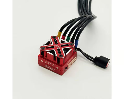 Furitek FUR-2732 PIXI Drift w/ WiFi Module & FAN – Sensored ESC for 1/10 Cars Red