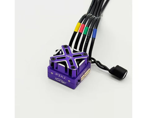 Furitek FUR-2733 PIXI Drift w/ WiFi Module & FAN – Sensored ESC for 1/10 Cars Purple