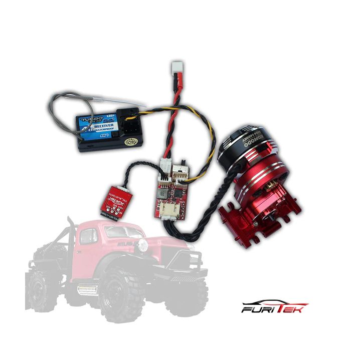 Furitek Rhino Power System Brushless Combo w/Receiver Atlas 6x6 Crawler