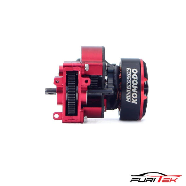 Furitek Mini Stellar Transmission & Mini Komodo Brushless Motor FCX24 & Cayman