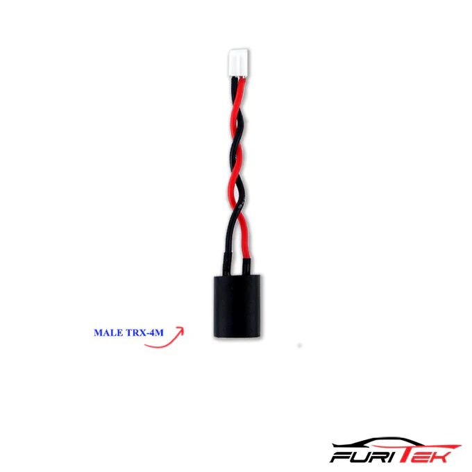FURITEK HIGH QUALITY MALE TRX-4M TO 2-PIN JST-PH CABLE FOR LIZARD PRO