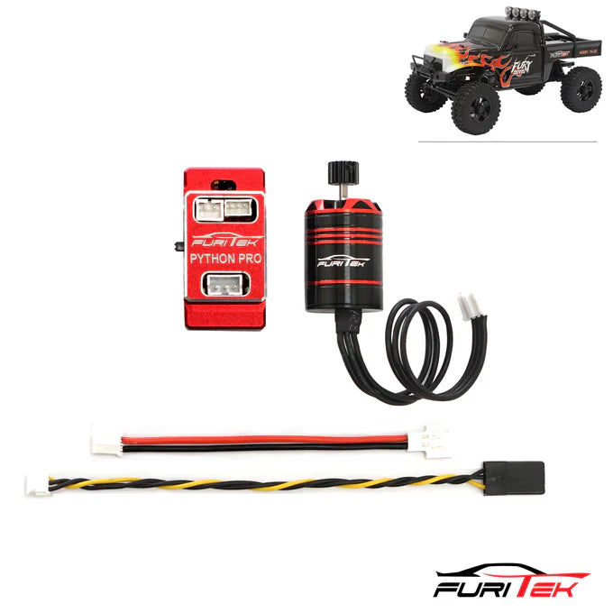 Furitek FX118 Torpedo 118 Brushless w/Python Pro 40A ESC & Cedar 3456kV­­ Motor