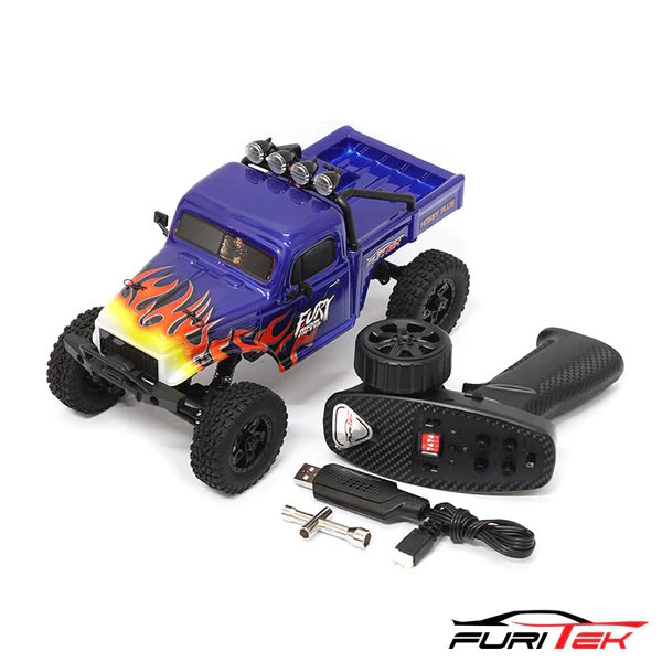 Furitek FX118 Fury Wagon 1/18 RTR Brushless Rock Crawler Blue