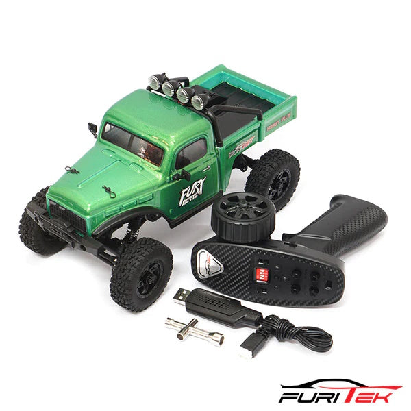 Furitek FX118 Fury Wagon 1/18 RTR Brushless Rock Crawler Green