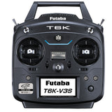 Futaba 01004404-3 6K 2.4GHz V3S FHSS/T-FHSS Sistema de radio (Heli) con receptor R3008SB