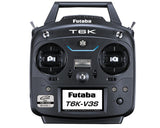 Futaba 01004404-3 6K 2.4GHz V3S FHSS/T-FHSS Sistema de radio (Heli) con receptor R3008SB