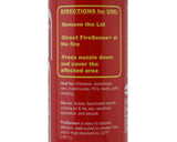 4Fire FYR-FSPLUS International FireSense+ Handheld Fire Suppression System (13.5oz)