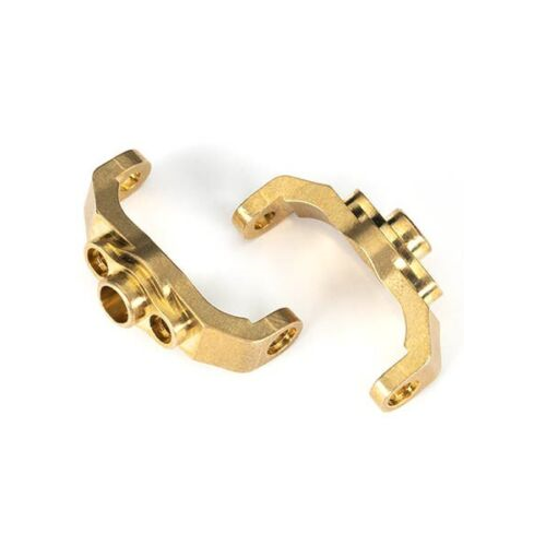 Traxxas 9733 (GOLD) TRX-4M Left & Right Brass Caster Blocks for TRX-4M