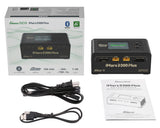 Gens Ace GEA300WPLUS-UB iMars D300 Plus G-Tech Smart Dual AC/DC Charger (Black) (6S/16A) (AC-300W) (DC-350W x2) w/Bluetooth App Control