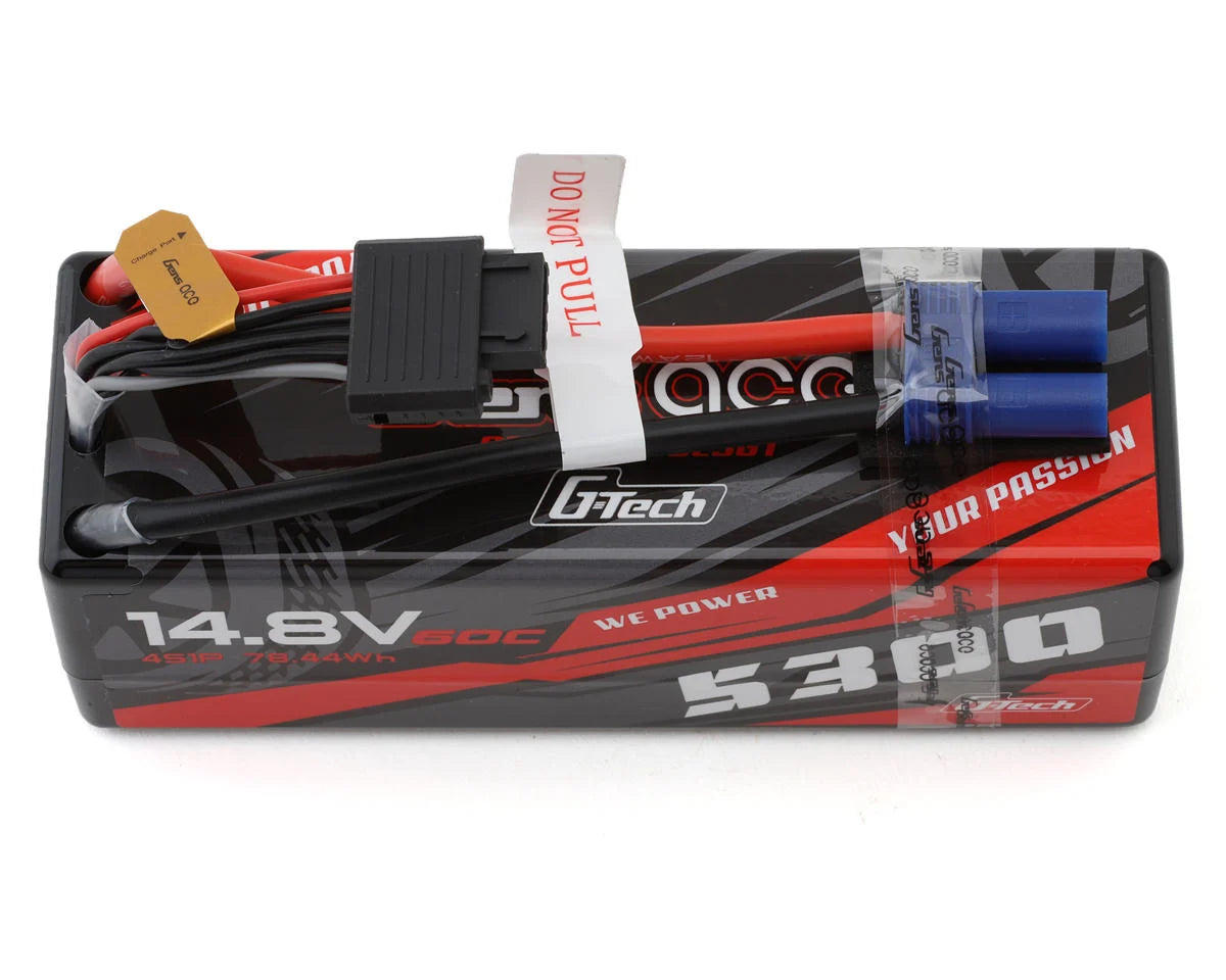 Gens Ace GEA534S60E5GT G-Tech Smart 4S LiPo Battery 60C (14.8V/5300mAh) w/EC5 Connector