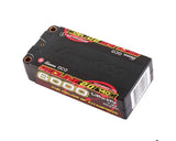 GENS ACE 60002S14D5 Redline 2.0 2S Shorty LiHV Battery 140C (7.6V/6000mAh) w/5mm Bullets