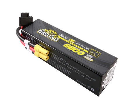 Gens Ace G-Tech 4S Bashing Series Batterie LiPo rigide 120C (14,8 V/6 800 mAh) avec connecteur EC5