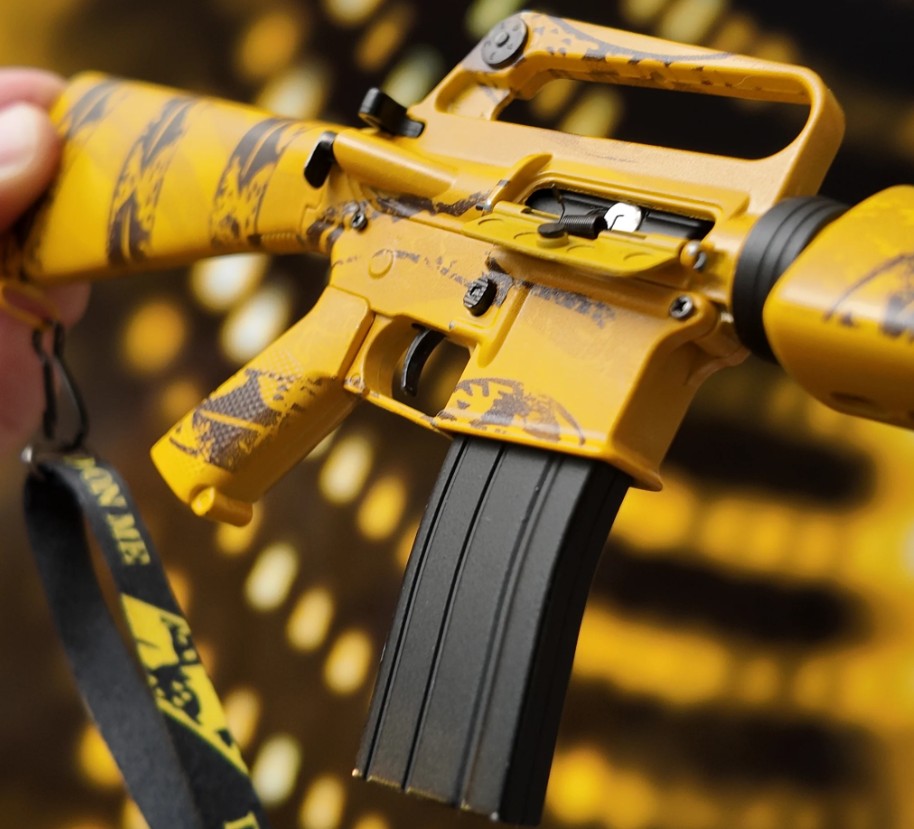 GoatGuns 1/3 Scale Die Cast Special Edition M16A1 'Don't Tread on Me' Rifle GOA16-TREAD