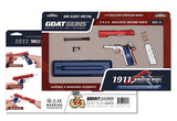 GoatGuns 1/2.5 Scale Die Cast 1911 Hand Gun Model, USA 1911-USA