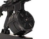 GoatGuns Die Cast Mini 60 Round AR15 Drum Magazine, for AR15 Base Models 60-DRUM