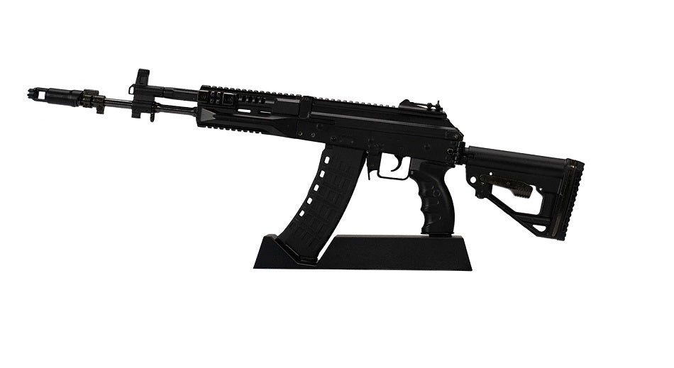 GoatGuns 1/3 Scale Die Cast AK12 Model, Black AK12-BLACK