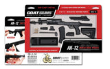 GoatGuns 1/3 Scale Die Cast AK12 Model, Black AK12-BLACK