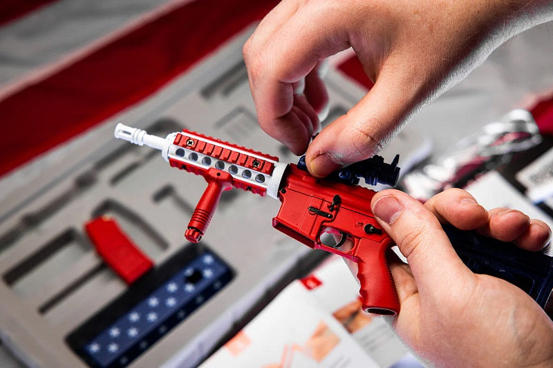 GoatGuns 1/3 Scale Die Cast AR15 Desktop Model, USA AR-USA