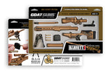 GoatGuns 1/4 Scale Die Cast Barrett MK22 Sniper Gun MRAD Model Tan MK22-TAN