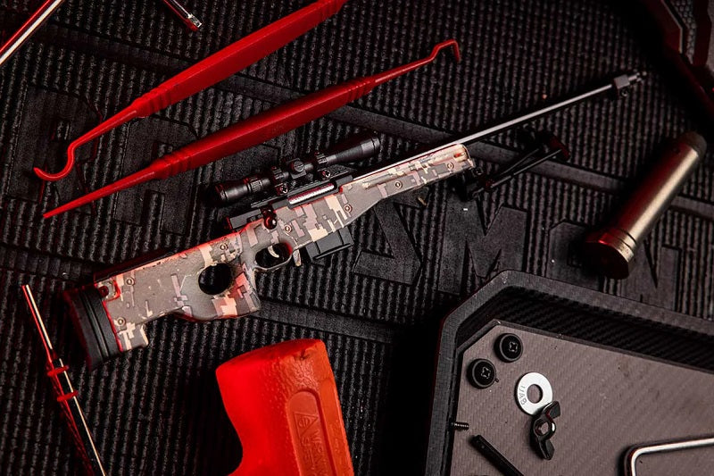 GoatGuns 1/4 Scale Die Cast Sniper Rifle Model Camo SR-CAMO