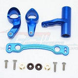 Gpm Racing Aluminum Steering Assembly (12Pieces Set) Arrma Kraton Outcast Blue