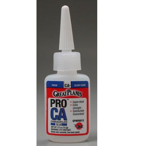 Great Planes GPMR6013 Pro CA- Glue Instant Thick 1/2 oz