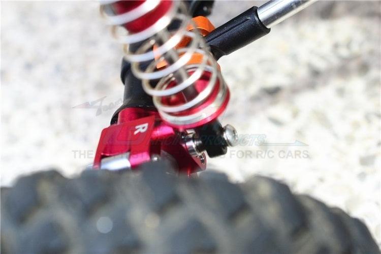 GPM Aluminum Rear Gear Box Mounts (Multiple Positioning Holes) Black TRA TRX-4