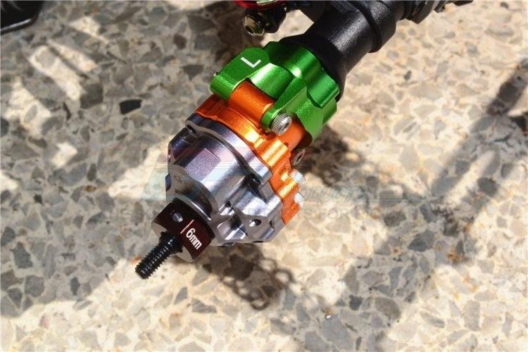 GPM Racing TRX4022-BK Aluminum Rear Knuckle Arms Black Traxxas TRX-4 TRX-6