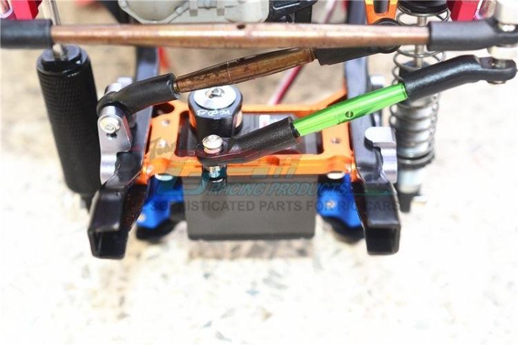 GPM Aluminum 25T Servo Horn W. Built-in Spring Blue Traxxas TRX-4