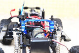 GPM TRX4201FA-BK Aluminum Front Adjustable Body Mount /Post Black Traxxas TRX4