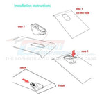 Gpm TRX4ZSP7-BK Fuel Tank Opening (1 Pieces) Black Traxxas TRX-4