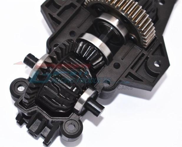 GPM Harden Steel 45 Front Differential Ring Gear & Pinion Gear Black