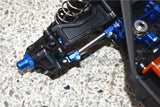 GPM Aluminum Stainless Steel Adjustable Front Steering Tie Rod Blue TRA Maxx