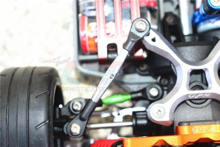 Gpm Racing GT049R Blue Aluminum Rear Tie Rods W/ Stabilizer (7pieces Set)