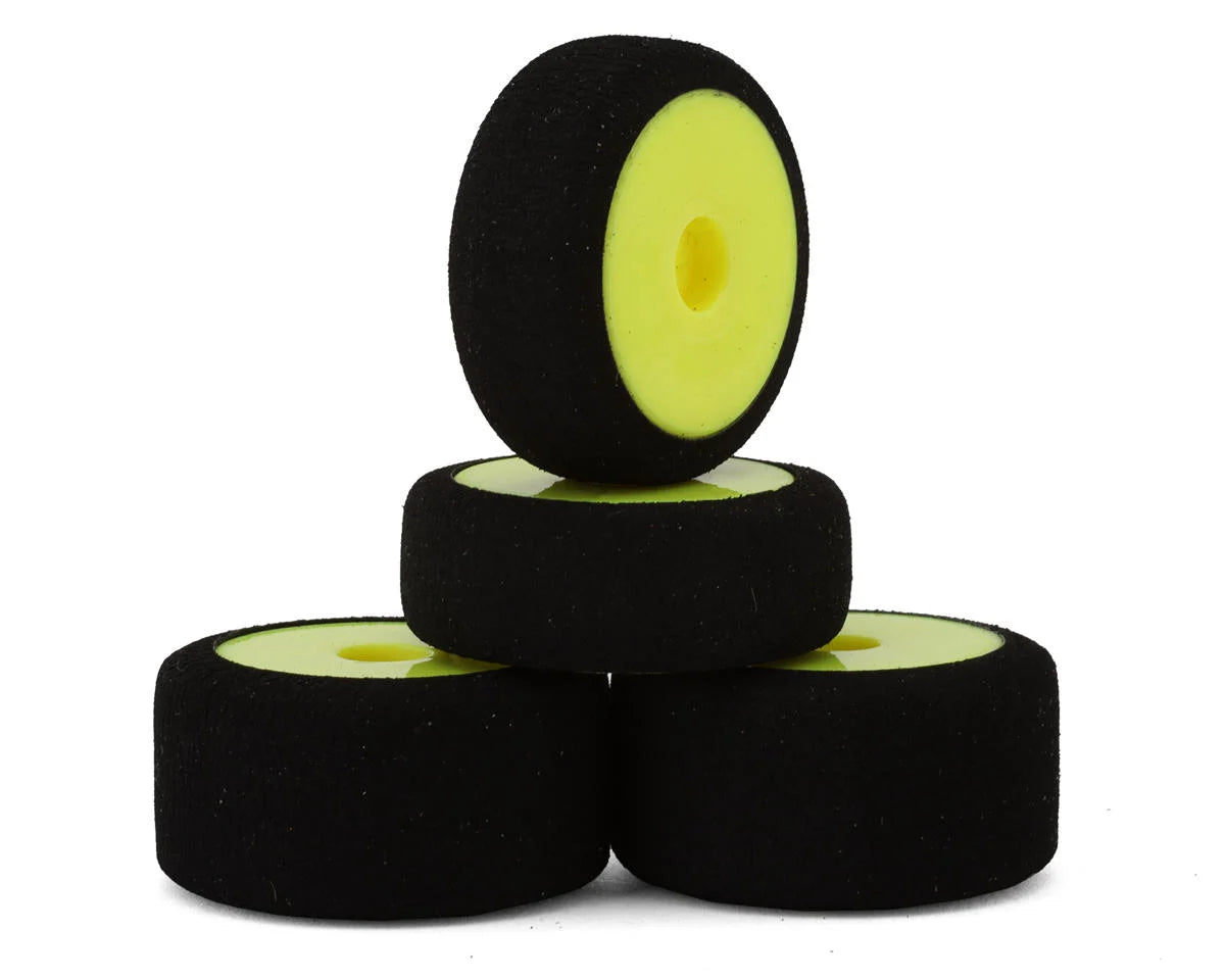 HackFab HFB06300Y Losi Micro-B Foam Tires (4) (Yellow)