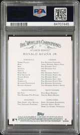 2023 TOPPS ALLEN & GINTER RONALD ACUNA JR.  #37 - PSA 10