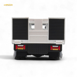 MicroTurbo Hino 300 Flat Bed Truck Pandem Rocket Bunny White 1:64
