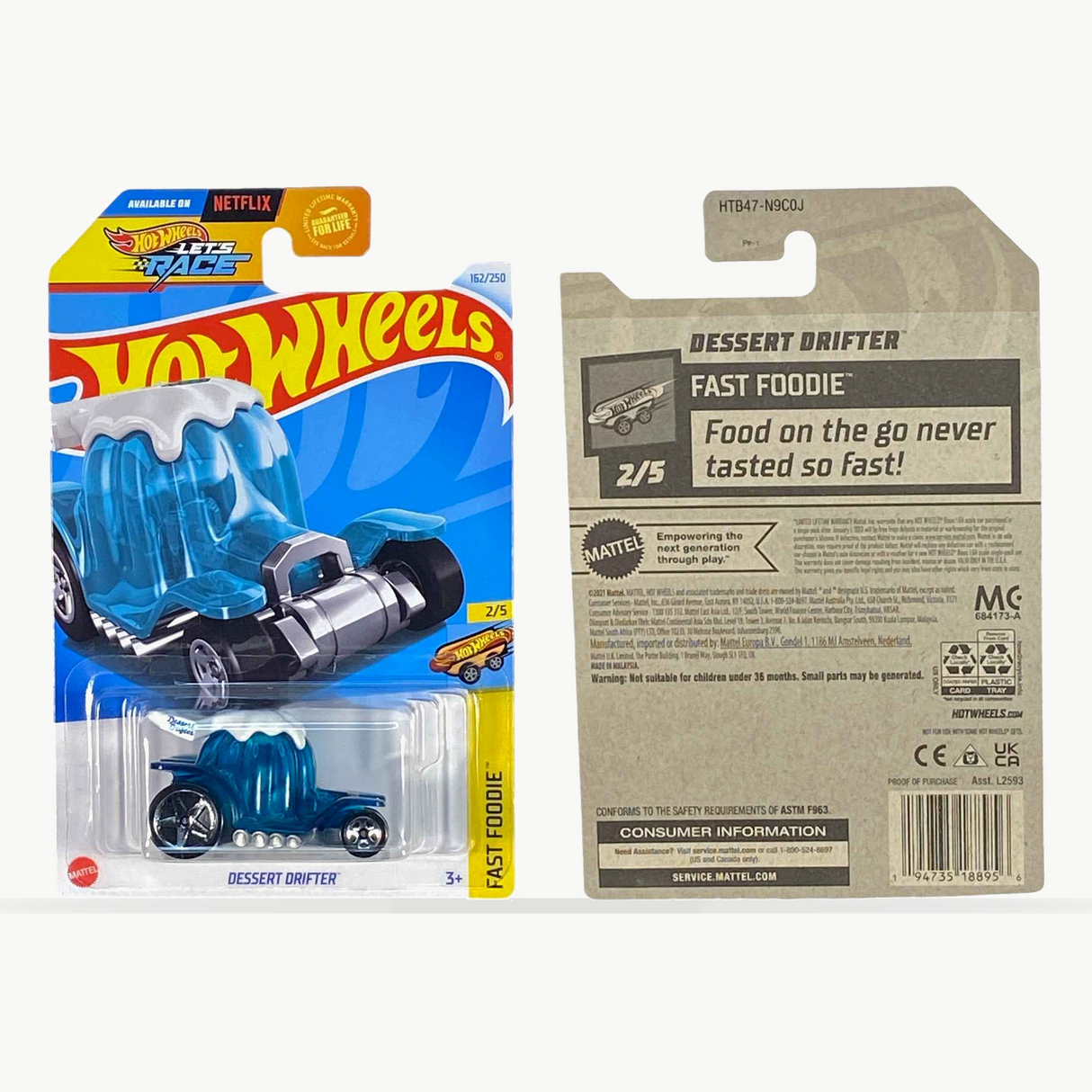 Hot Wheels Dessert Drifter | Fast Foodie Series 2/5