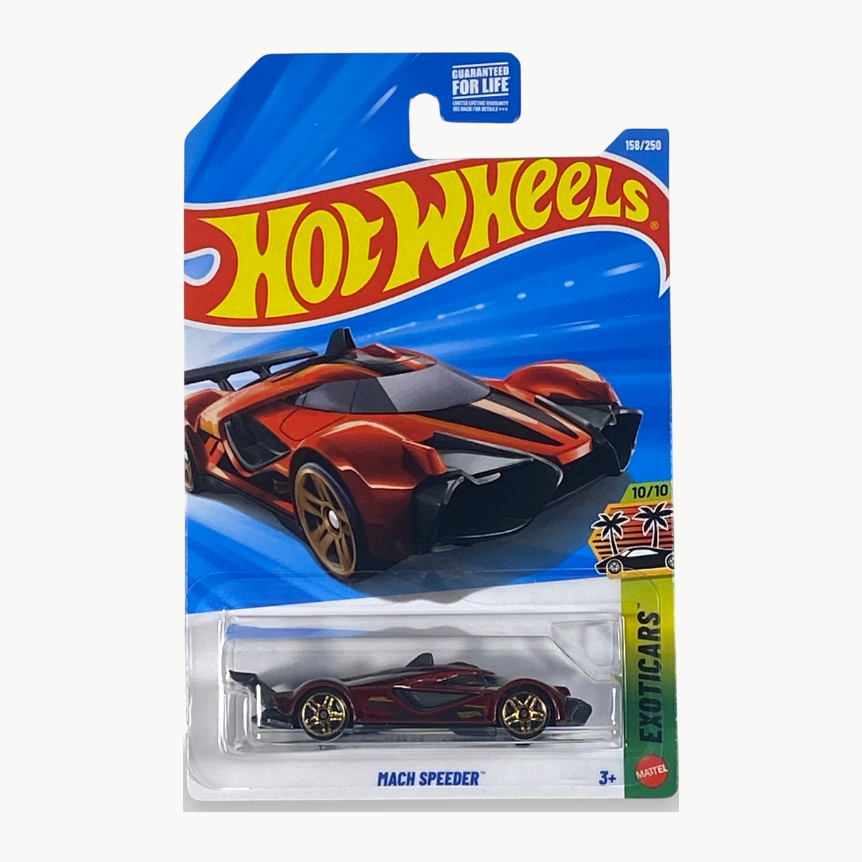 Hot Wheels Mach Speeder | Exoticars Series 10/10
