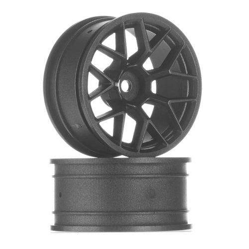 HPI Racing 112812 RTR 6mm Offset 26mm Gunmetal Wheel Set (2) E10