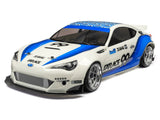 HPI 115332 Fatlace Subaru BRZ Cuerpo, 200 mm, Transparente 1/10 Touring Car