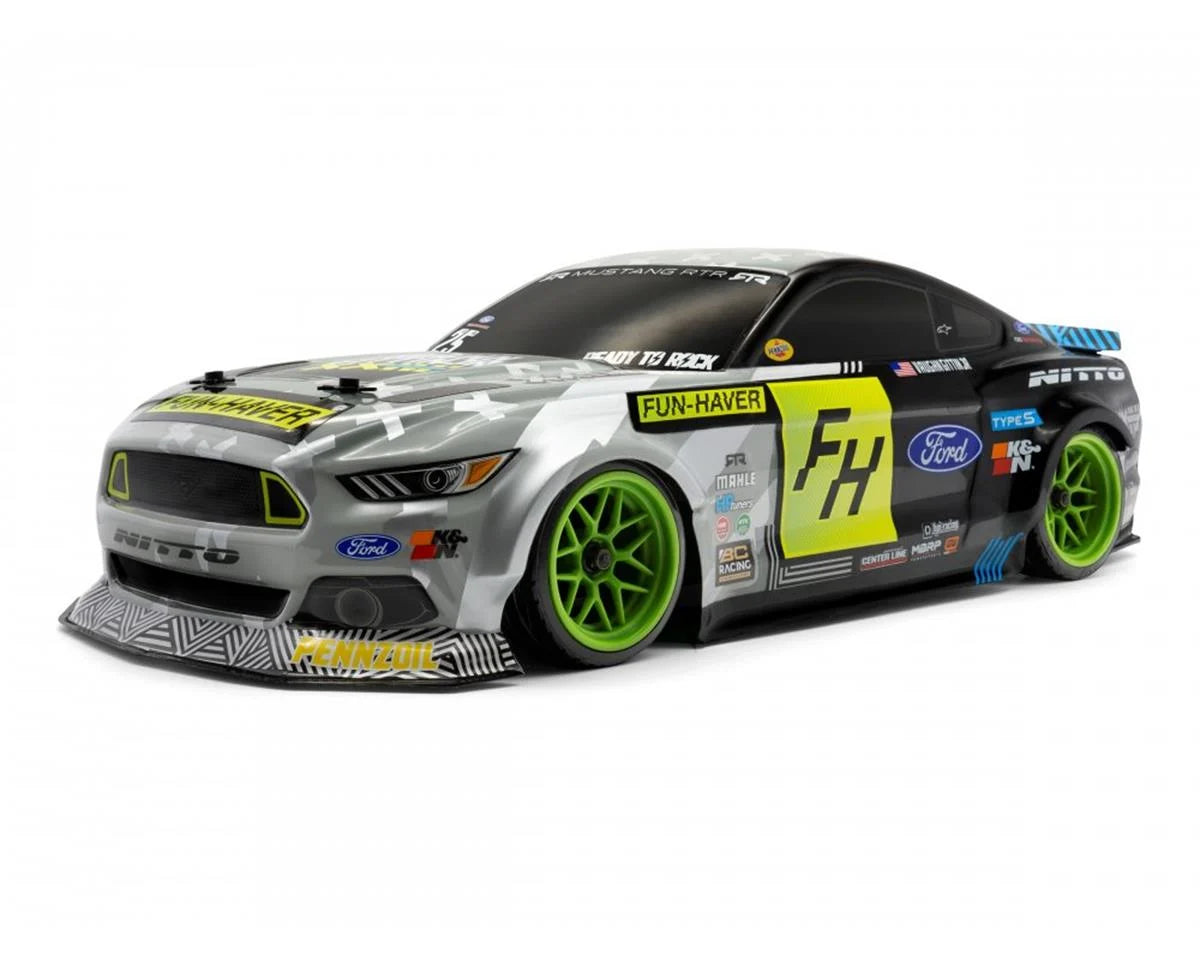 HPI 120094 Sport 3 Drift VGJR "Fun Haver" Ford Mustang 1/10 RTR 4WD Drift Car (V2) w/2.4GHz Radio, 7.2V Battery & Charger