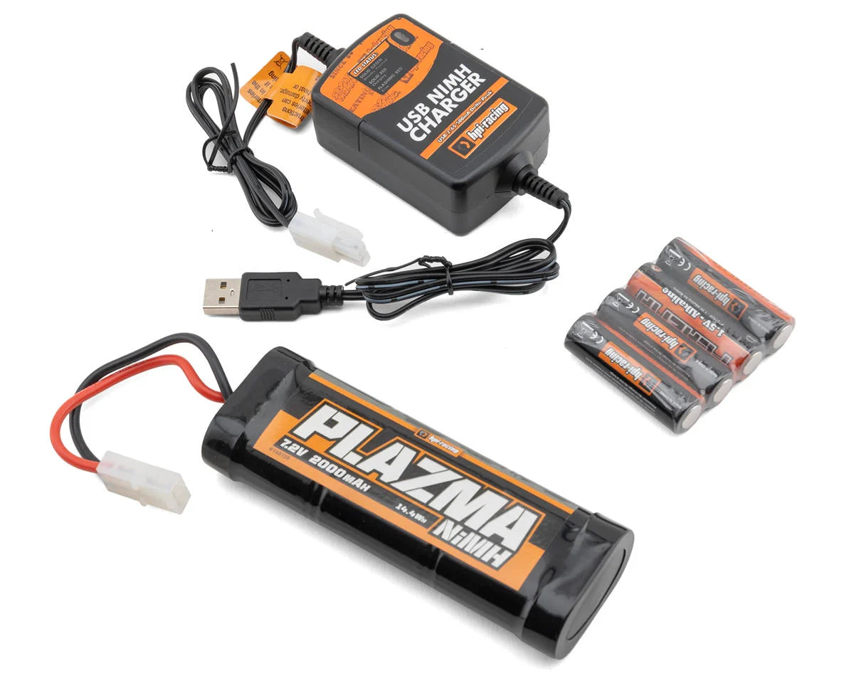 HPI Sport 3 Venom 2 1/10 RTR 4WD Brushed Electric Truck (Orange) w/2.4GHz Transmitter, Battery & Charger