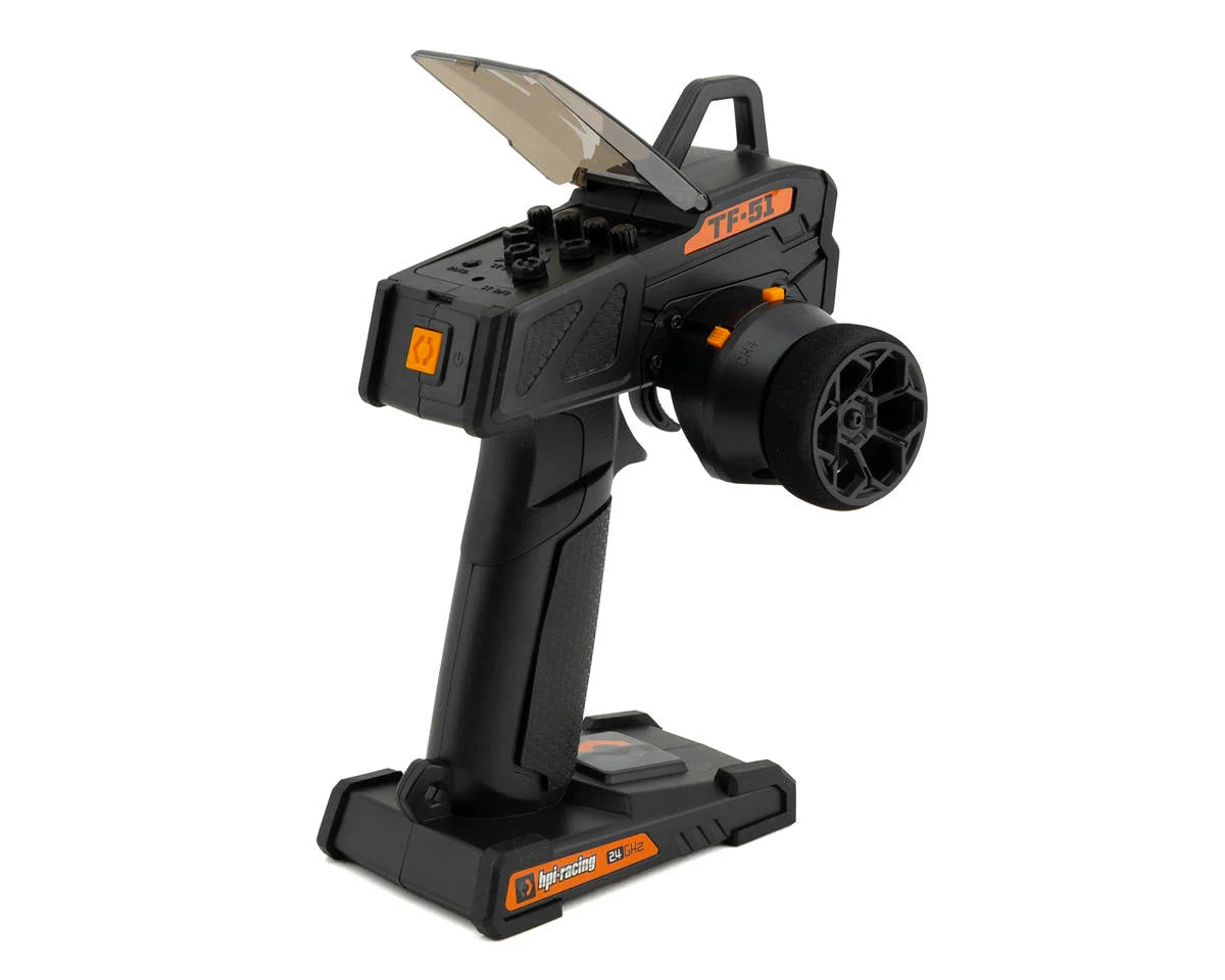 HPI 160530 Sport 3 Ford Mustang Mach-E 1400 1/10 RTR 4WD Brushed Touring Car (Blue) w/2.4GHz Transmitter, Battery & Charger