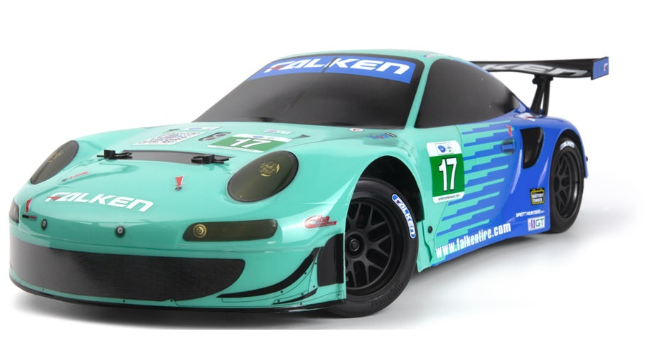HPI Racing HPI160781 1/10 Electric Sport 3 Porsche 911 GT3 RSR Falken - Flux
