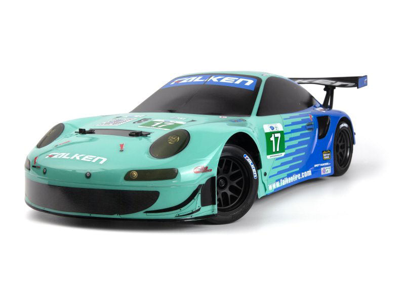 HPI Racing HPI160782 Porsche 911 GT3 RSR Falken Painted Body (206mm/210mm)