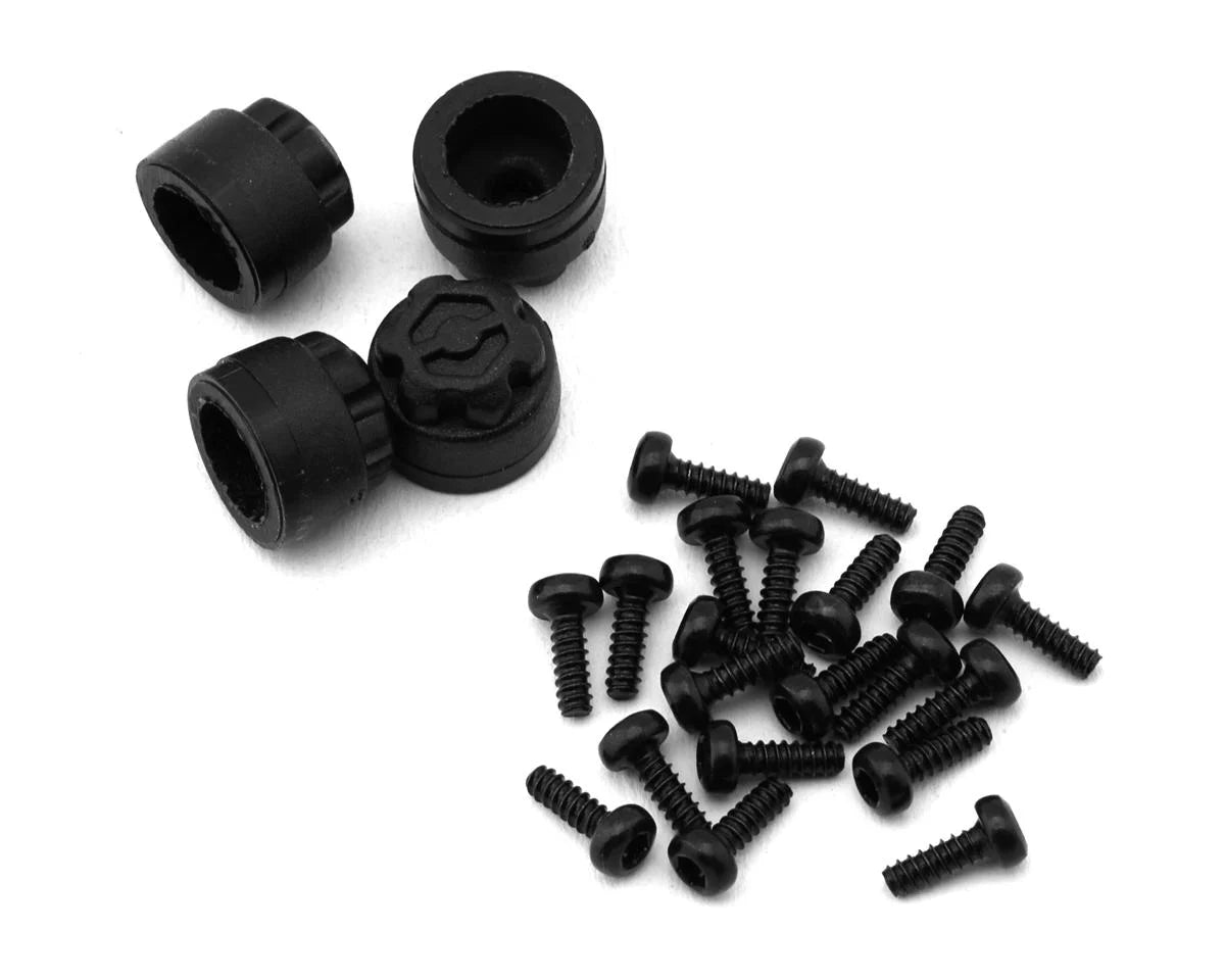 HPI 160841 CS-10 Beadlock 1.2" Composite Micro Beadlock Wheels (Black) (4)