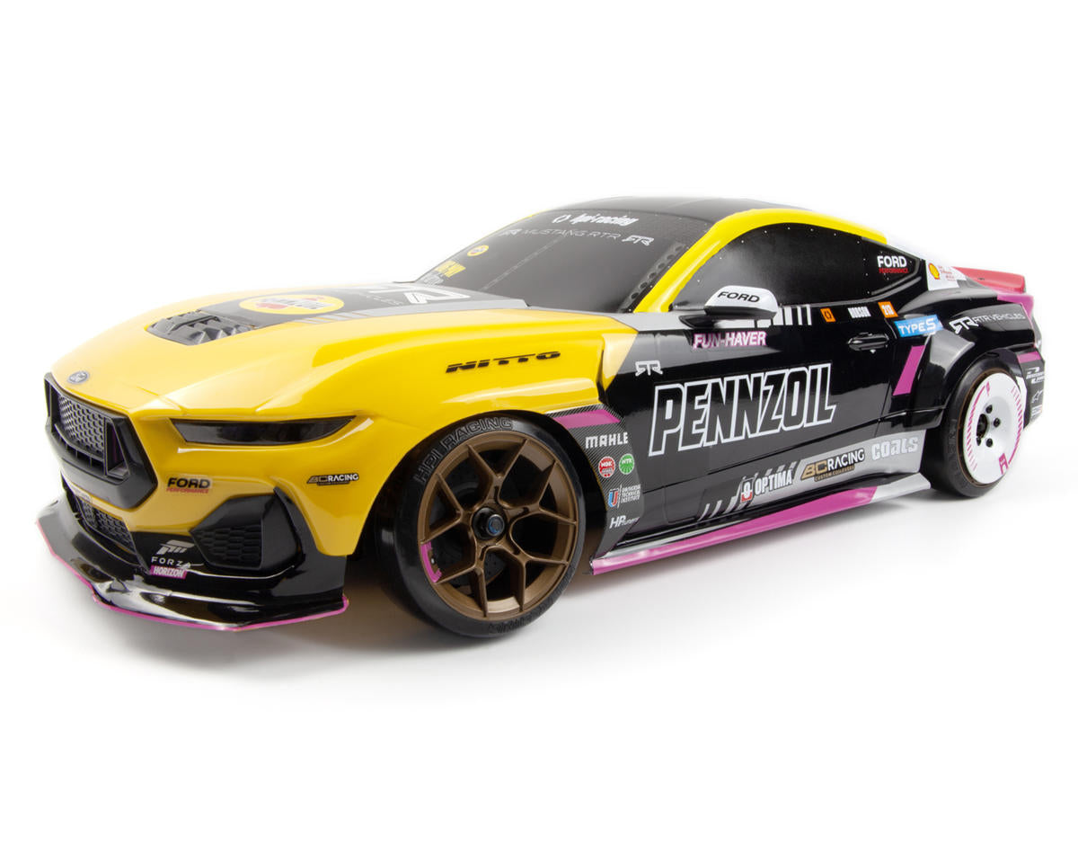 HPI HPI161009 Stage-D10 Flux 1/10 2WD Brushless RTR Drift Car w/Ford Mustang GT RTR S650 Body (B.Hobson)